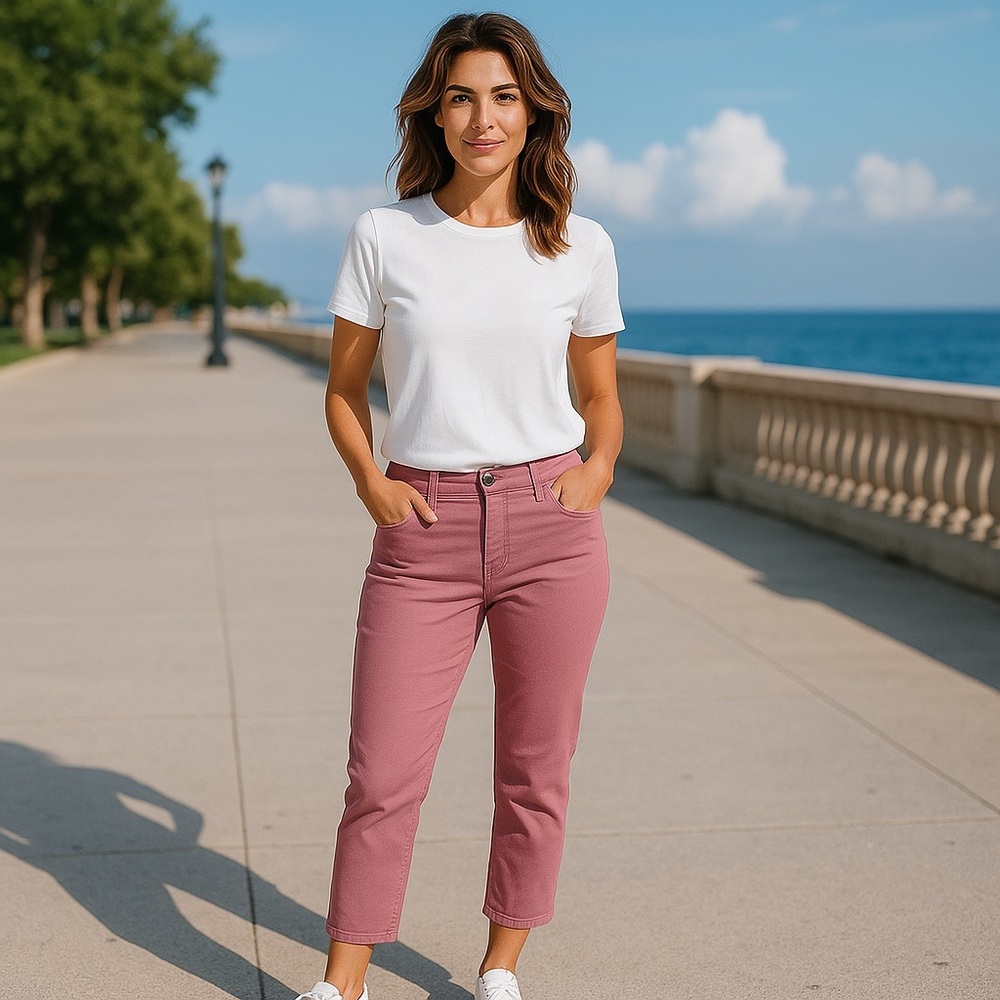 NWT Violets & Roses (a Stitch Fix brand) Women's Cropped Pants Spring Summer